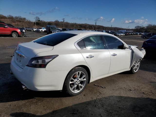 1N4AA5AP0DC824388 - 2013 NISSAN MAXIMA S WHITE photo 3