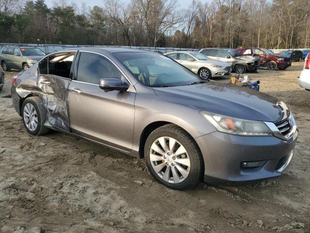 1HGCR3F83EA038973 - 2014 HONDA ACCORD EXL GRAY photo 4