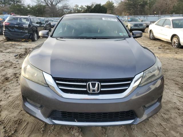 1HGCR3F83EA038973 - 2014 HONDA ACCORD EXL GRAY photo 5