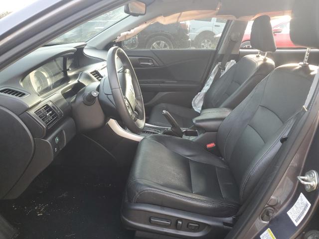 1HGCR3F83EA038973 - 2014 HONDA ACCORD EXL GRAY photo 7