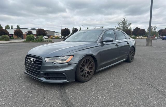 WAUHMAFC2FN009600 - 2015 AUDI A6 PRESTIGE Сірий фото 2