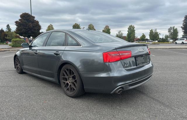 WAUHMAFC2FN009600 - 2015 AUDI A6 PRESTIGE Сірий фото 3