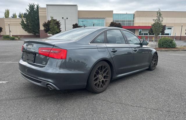 WAUHMAFC2FN009600 - 2015 AUDI A6 PRESTIGE Сірий фото 4