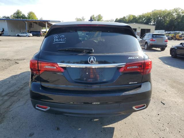 5FRYD4H22EB024893 - 2014 ACURA MDX BLACK photo 6