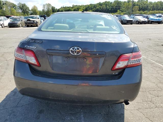 4T4BF3EK5BR172539 - 2011 TOYOTA CAMRY BASE GRAY photo 6