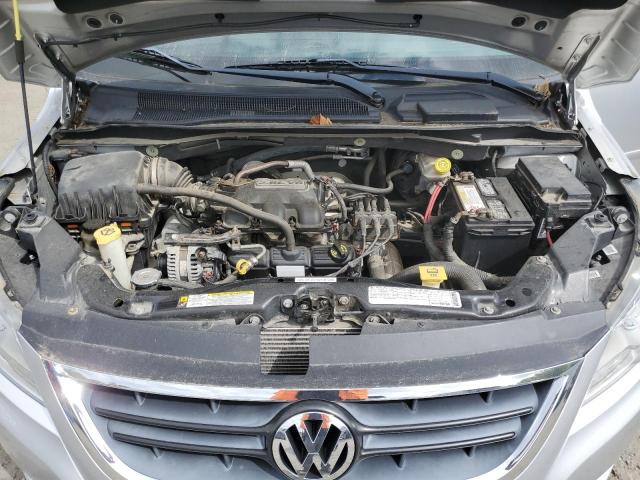 2V8HW44139R608100 - 2009 VOLKSWAGEN ROUTAN S Արծաթագույն լուսանկար 12
