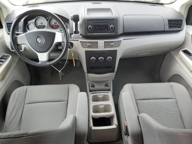 2V8HW44139R608100 - 2009 VOLKSWAGEN ROUTAN S Արծաթագույն լուսանկար 8