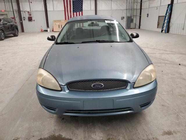 1FAFP53U47A216199 - 2007 FORD TAURUS SE BLUE photo 5