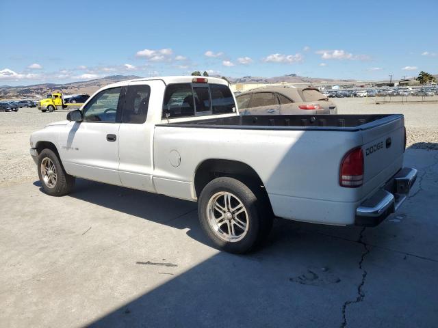 1B7GL22Y5XS140838 - 1999 DODGE DAKOTA WHITE photo 2