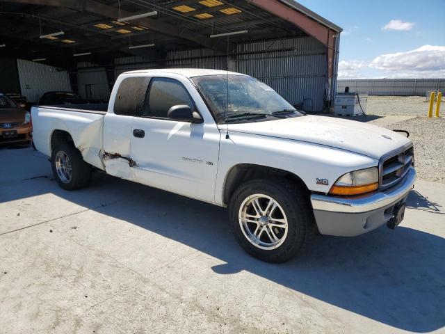 1B7GL22Y5XS140838 - 1999 DODGE DAKOTA WHITE photo 4