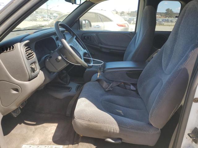 1B7GL22Y5XS140838 - 1999 DODGE DAKOTA WHITE photo 7