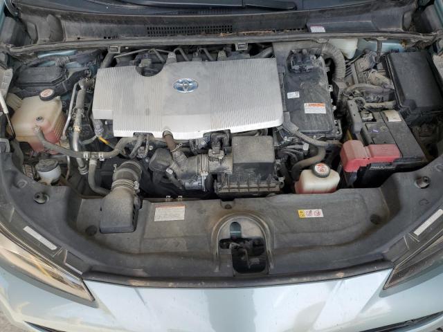 JTDL9RFU6K3009742 - 2019 TOYOTA PRIUS 白色 照片 11