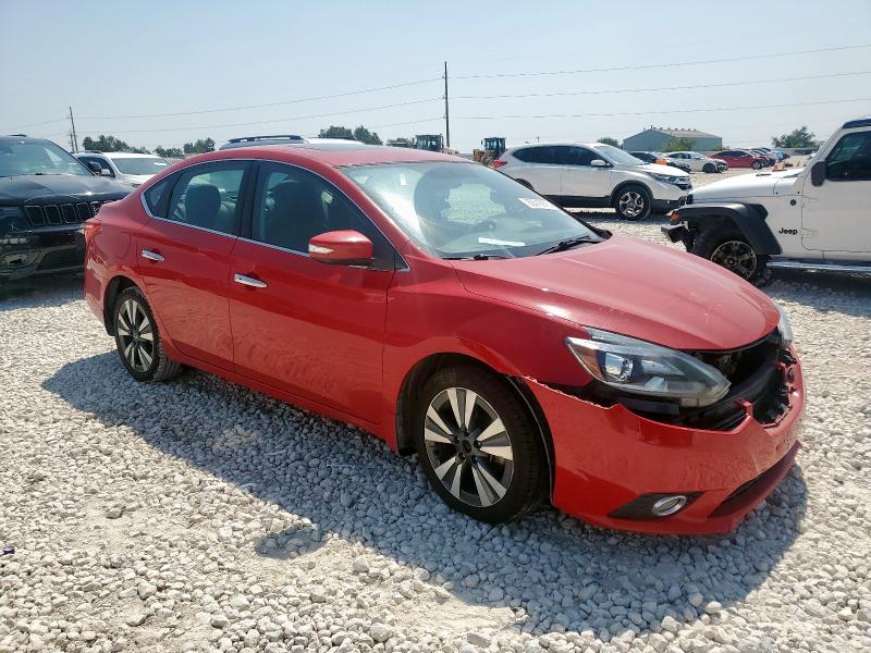 3N1AB7AP1JY314723 - 2018 NISSAN SENTRA S წითელი ფოტო 4