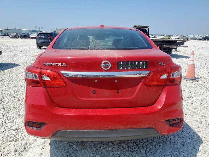 3N1AB7AP1JY314723 - 2018 NISSAN SENTRA S წითელი ფოტო 6