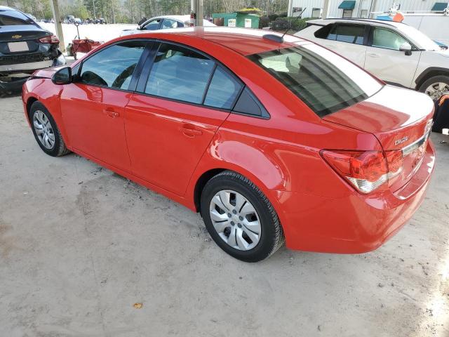 1G1PA5SH1F7142300 - 2015 CHEVROLET CRUZE LS RED photo 2