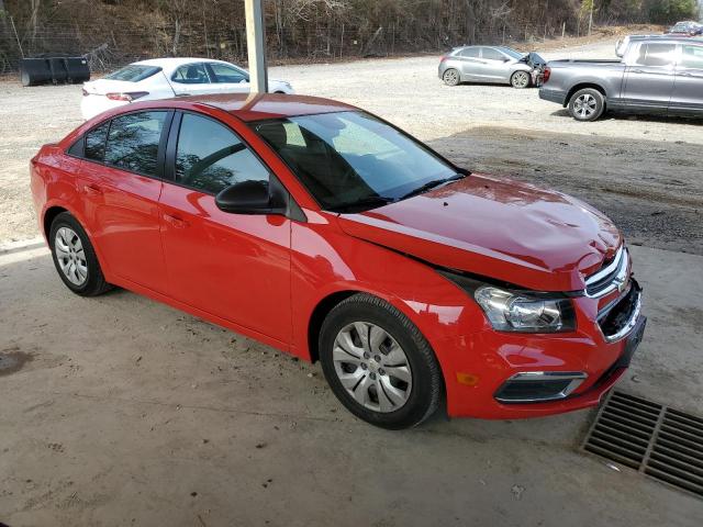 1G1PA5SH1F7142300 - 2015 CHEVROLET CRUZE LS RED photo 4