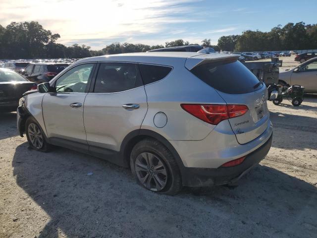 5XYZT3LB4FG280568 - 2015 HYUNDAI SANTA FE S SILVER photo 2