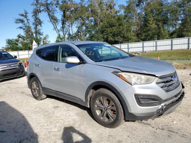 5XYZT3LB4FG280568 - 2015 HYUNDAI SANTA FE S SILVER photo 4