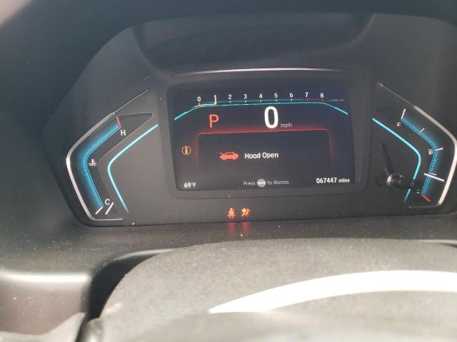 5FNRL6H72KB092994 - 2019 HONDA ODYSSEY EXL GRAY photo 9