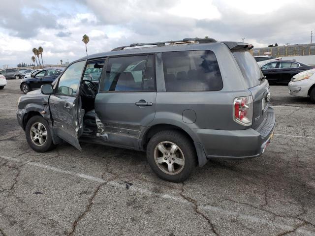 5FNYF28757B006483 - 2007 HONDA PILOT EXL GRAY photo 2