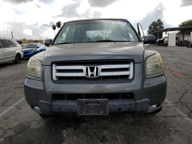 5FNYF28757B006483 - 2007 HONDA PILOT EXL GRAY photo 5
