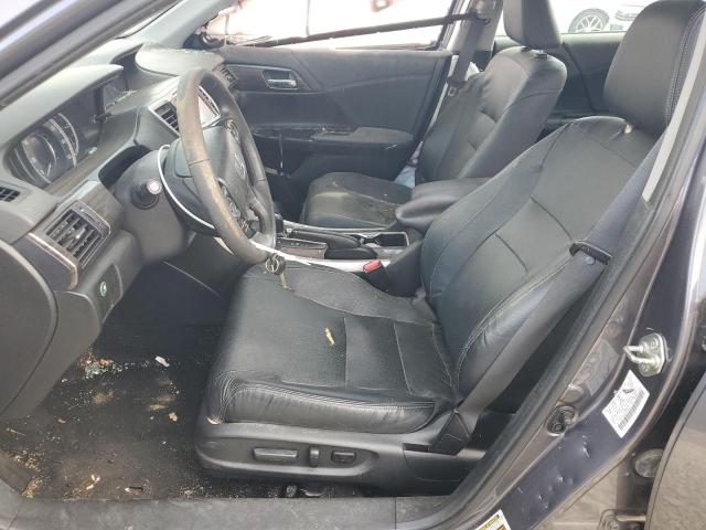 1HGCR3F8XGA008906 - 2016 HONDA ACCORD EXL GRAY photo 7
