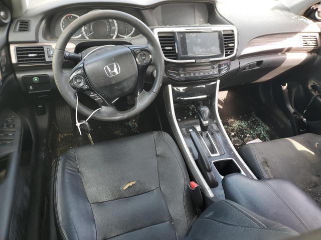 1HGCR3F8XGA008906 - 2016 HONDA ACCORD EXL GRAY photo 8