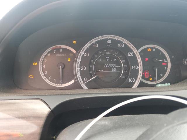 1HGCR3F8XGA008906 - 2016 HONDA ACCORD EXL GRAY photo 9