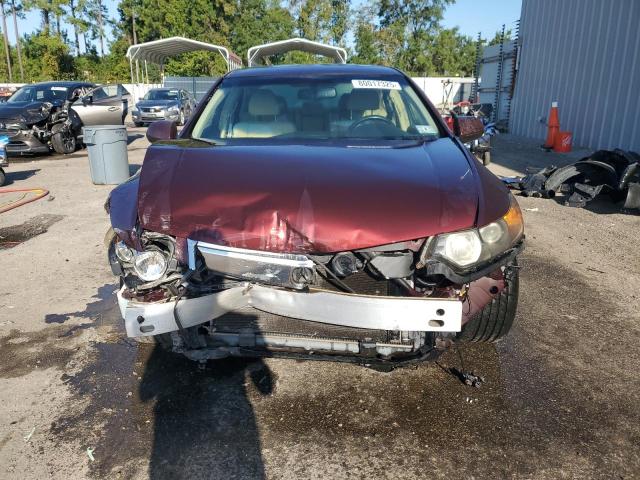 JH4CU2F41CC027913 - 2012 ACURA TSX BURGUNDY photo 5