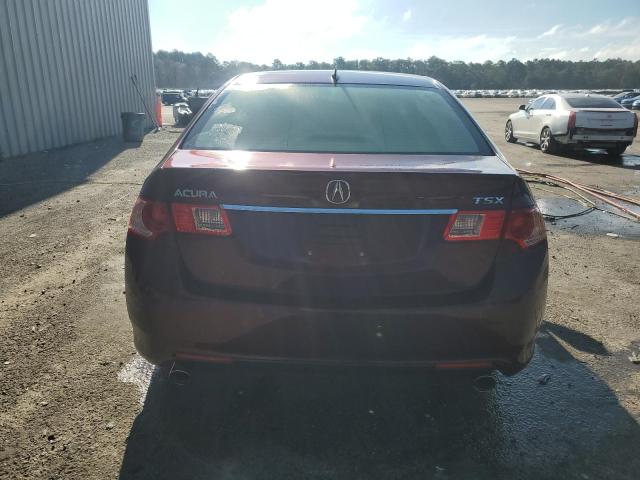 JH4CU2F41CC027913 - 2012 ACURA TSX BURGUNDY photo 6