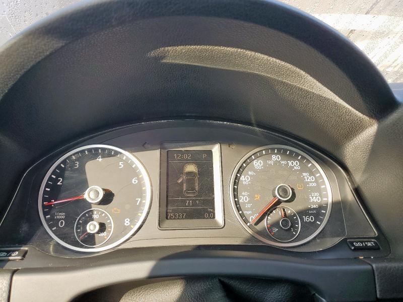 WVGAV7AX7FW601594 - 2015 VOLKSWAGEN TIGUAN S BLACK photo 9