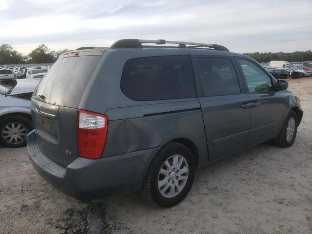 KNDMB233466058602 - 2006 KIA SEDONA EX BLUE photo 3