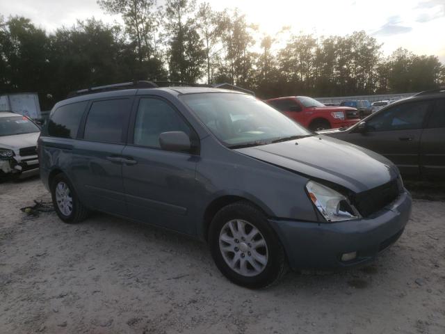 KNDMB233466058602 - 2006 KIA SEDONA EX BLUE photo 4