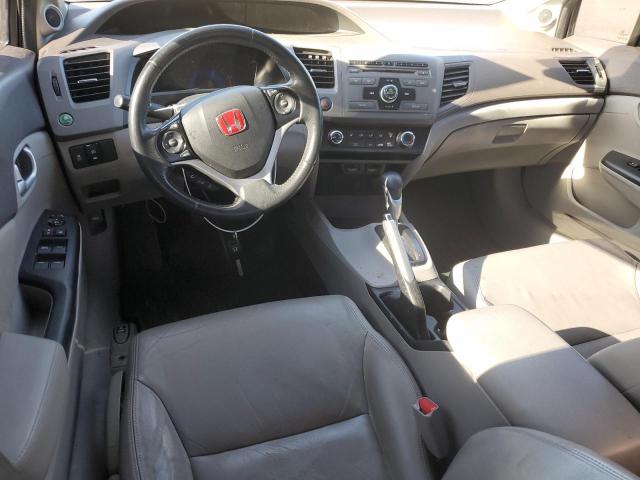 2HGFB2F9XCH598671 - 2012 HONDA CIVIC EXL GRAY photo 8