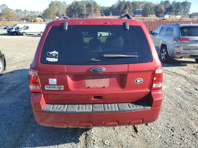 1FMCU0D77CKB19273 - 2012 FORD ESCAPE XLT RED photo 6