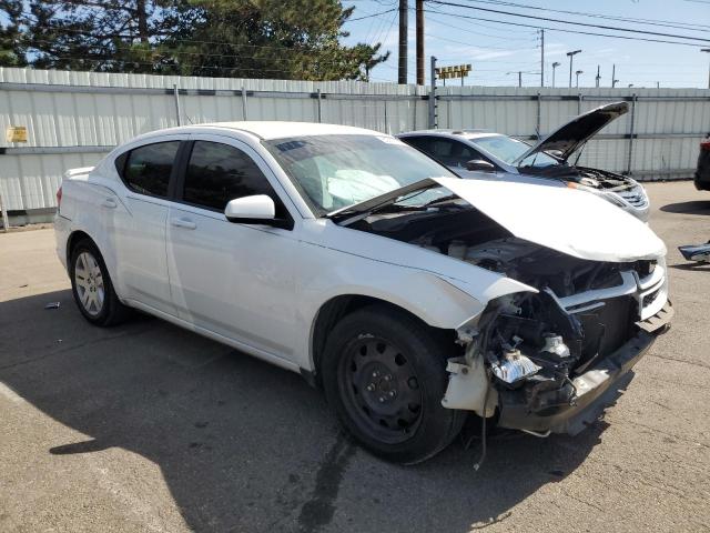 1C3CDZCBXDN630494 - 2013 DODGE AVENGER SXT 白色 照片 4