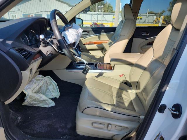 5J8YD4H8XJL011761 - 2018 ACURA MDX ADVANCE WHITE photo 7