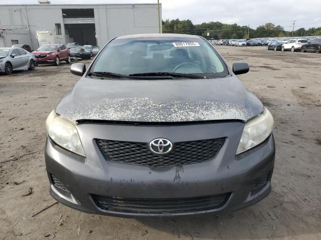 JTDBU4EE1AJ069526 - 2010 TOYOTA COROLLA BASE Gris photo 5