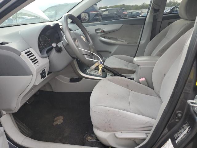 JTDBU4EE1AJ069526 - 2010 TOYOTA COROLLA BASE Gris photo 7