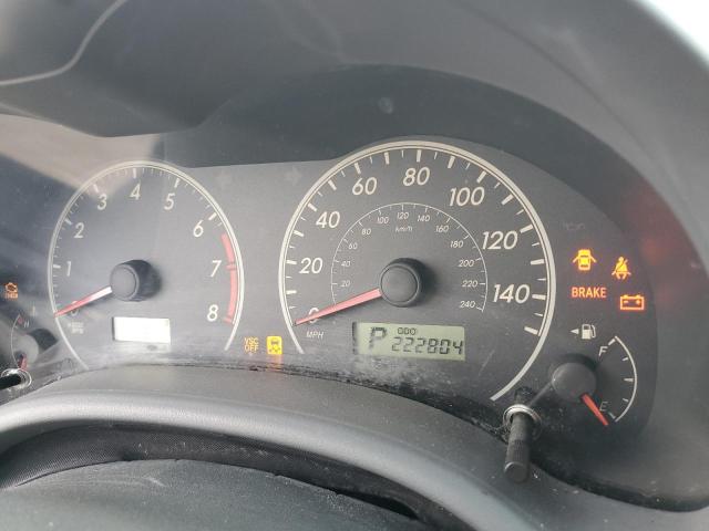 JTDBU4EE1AJ069526 - 2010 TOYOTA COROLLA BASE Gris photo 9