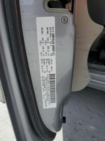 2C4RC1BG1DR689069 - 2013 CHRYSLER TOWN & COU TOURING SILVER photo 13