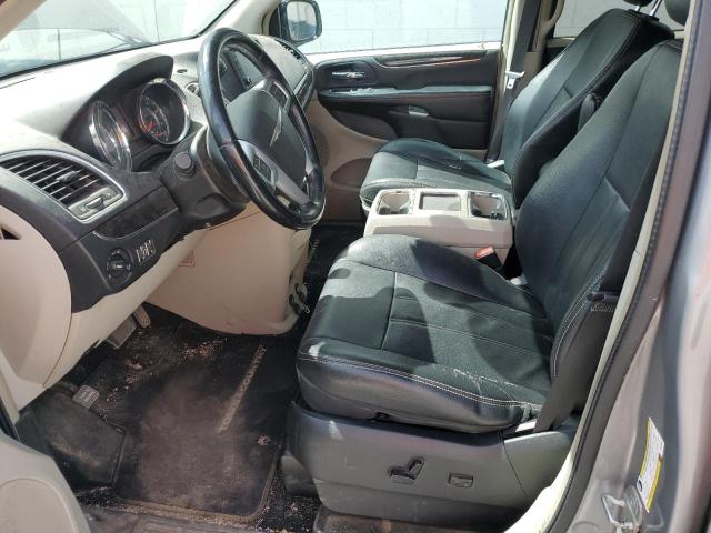 2C4RC1BG1DR689069 - 2013 CHRYSLER TOWN & COU TOURING SILVER photo 7