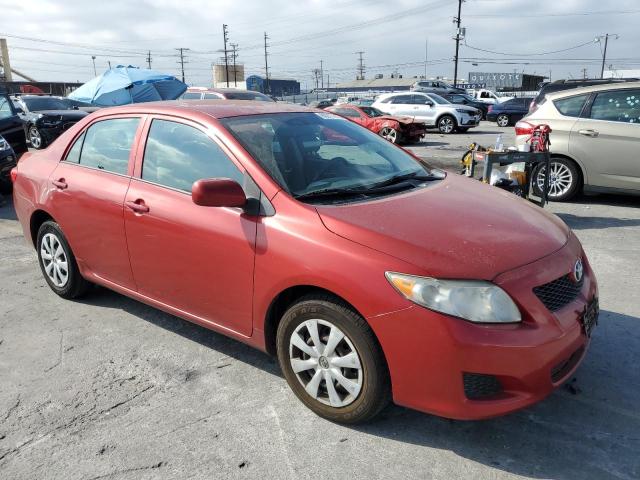 1NXBU40E59Z008399 - 2009 TOYOTA COROLLA BASE 红色 照片 4