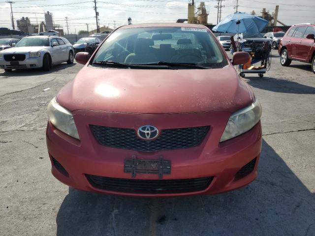 1NXBU40E59Z008399 - 2009 TOYOTA COROLLA BASE 红色 照片 5