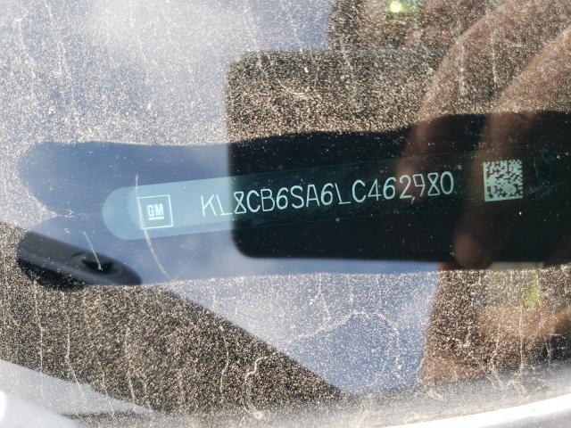 KL8CB6SA6LC462980 - 2020 CHEVROLET SPARK LS შავი ფოტო 12