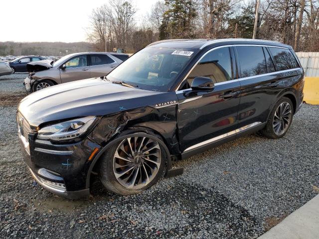 5LM5J7XC0MGL09193 - 2021 LINCOLN AVIATOR RESERVE BLACK photo 1