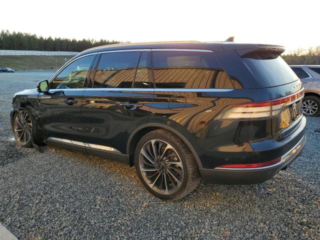 5LM5J7XC0MGL09193 - 2021 LINCOLN AVIATOR RESERVE BLACK photo 2