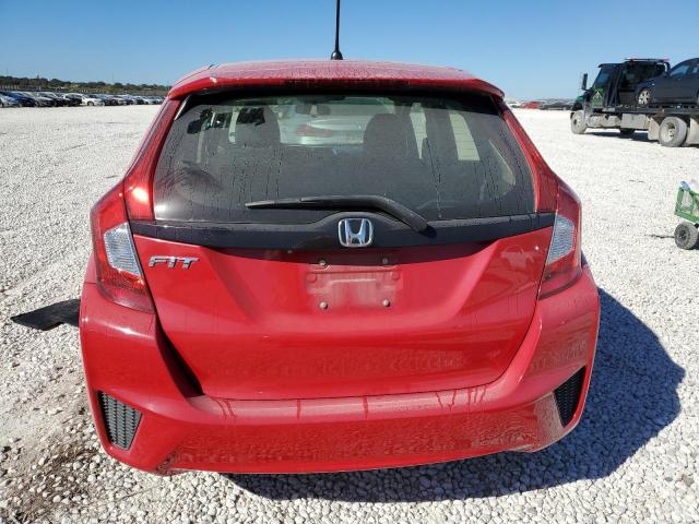 JHMGK5H55HS017848 - 2017 HONDA FIT LX RED photo 6