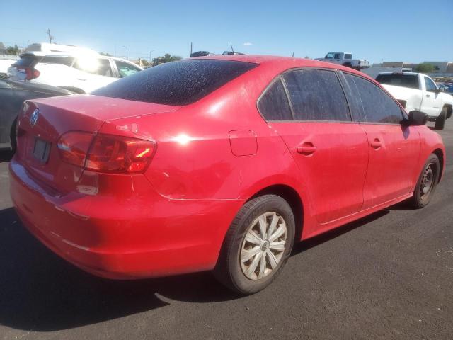 3VW2K7AJ9CM101698 - 2012 VOLKSWAGEN JETTA BASE 红色 照片 3