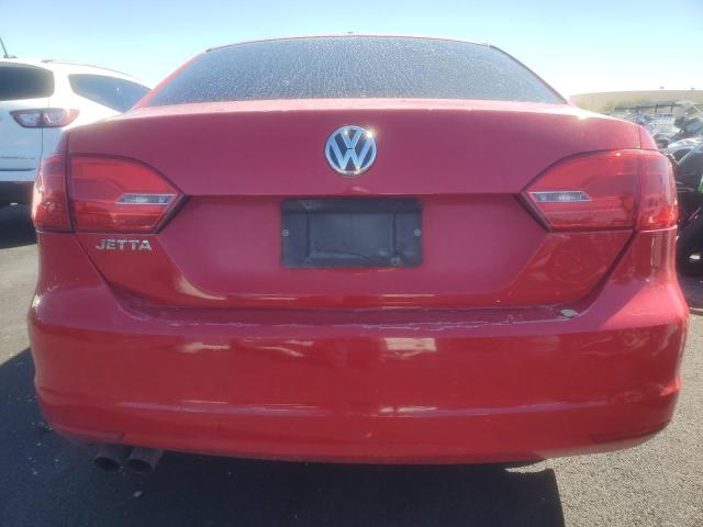 3VW2K7AJ9CM101698 - 2012 VOLKSWAGEN JETTA BASE 红色 照片 6